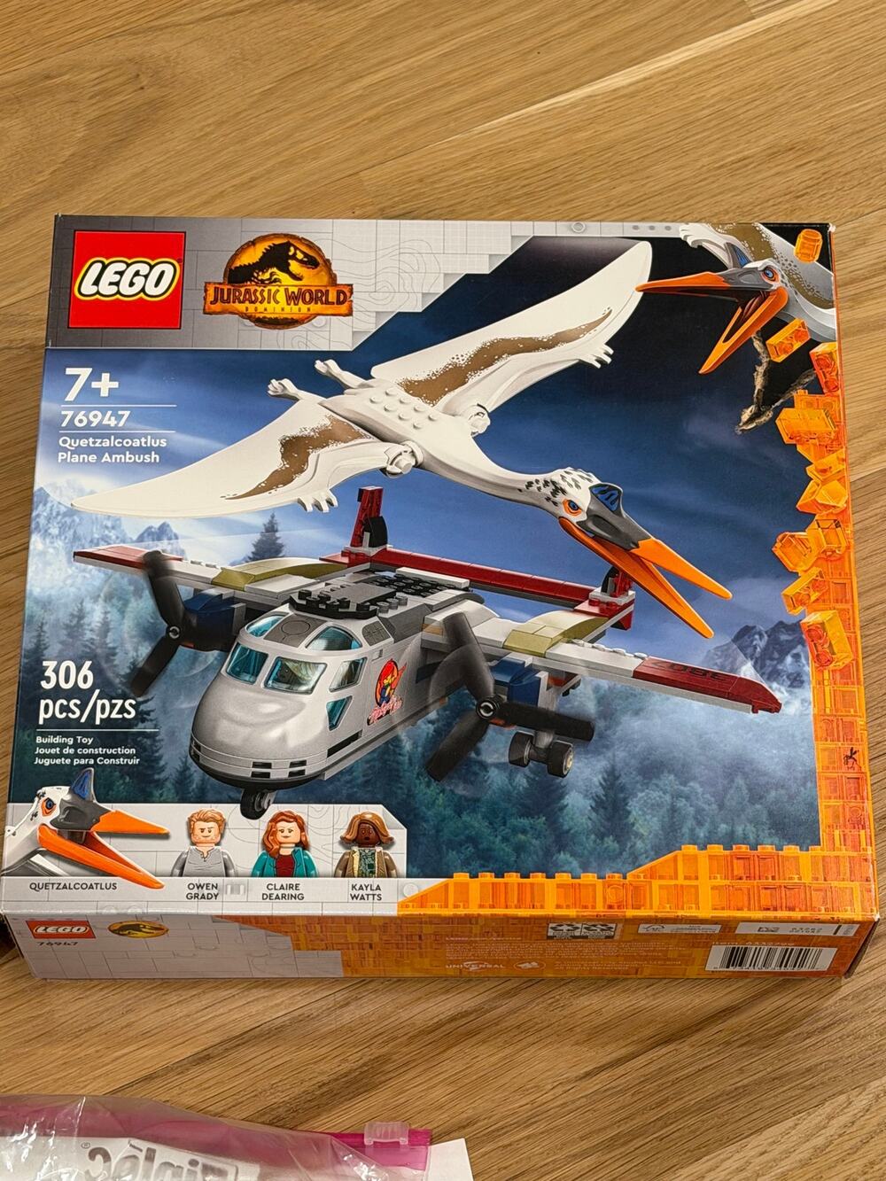 LEGO Jurassic World 76947 Quetzalcoatlus Plane Ambush Complete Retired w/ Box